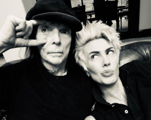 Seraina Schonenberger with her husband Mick Mars